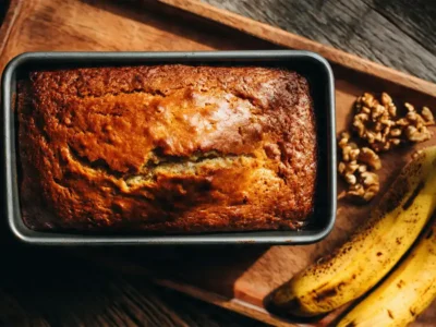 Soft & Fluffy Banana Bread (Perfect for Overripe Bananas)