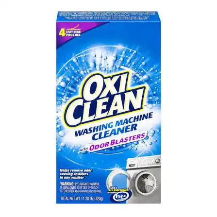oxiclean washing machine cleaner packet
